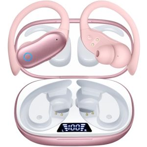 GNMN Wireless Earbuds: 96H Playback, IPX7 Waterproof