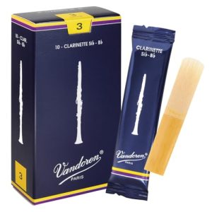 Vandoren CR103 Bb Clarinet Reeds Strength 3 (10-Box)
