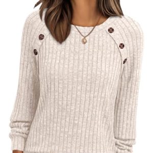 AUTOMET Women's Cozy Long Sleeve Top - Fall/Winter Essentials