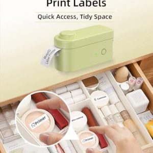 Makeid L1 Portable Label Maker – Multi-Width Tape