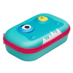 ZIPIT Beast Blue Pencil Box: Large Capacity Kids Case