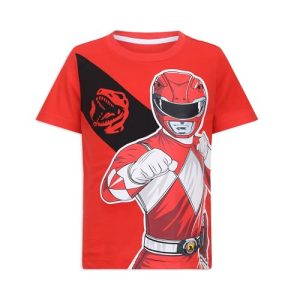 Power Rangers Boys’ 4-Pack Short Sleeve T-Shirts