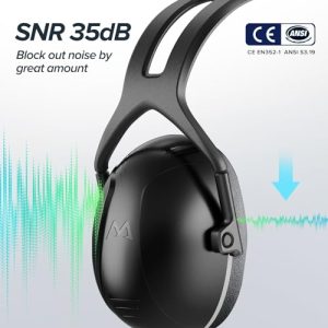 SNR 35dB High Noise Cancelling Ear Muffs – Adults