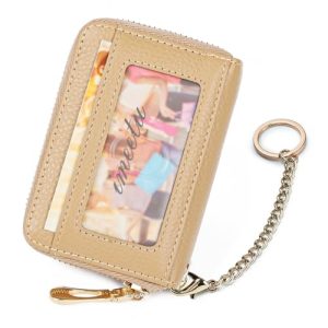 imeetu RFID Leather Card Holder Wallet for Women
