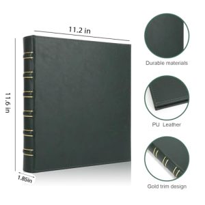 Vintage Leather 1-Inch 3-Ring Binder – Professional Hardback