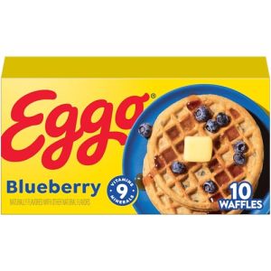 Eggo Blueberry Waffles – Fruity Frozen Breakfast 10ct