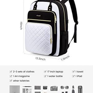 LOVEVOOK Unisex Laptop Backpack – Large Capacity