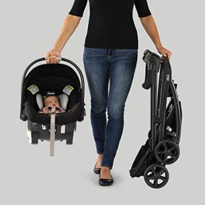 Chicco KeyFit Caddy Frame Stroller – Black Infant Car Seat