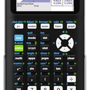 TI-84 Plus CE Color Graphing Calculator – Black