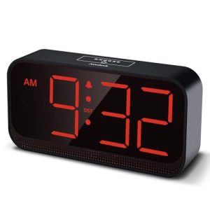 Acedeck Battery Digital Alarm Clock – Cordless & Portable