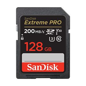 SanDisk 128GB Extreme PRO SDXC Card for 4K UHD