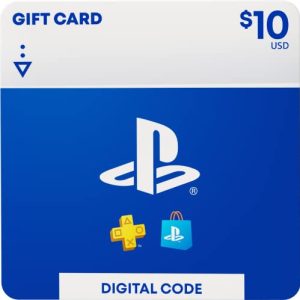 $10 PlayStation Store Digital Gift Card