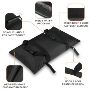 NVAAV 90LBS Umbrella Base Weight Set – 2 Pack