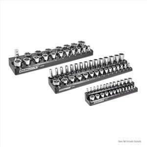 OEMTOOLS 3-Piece Metric Magnetic Socket Organizer