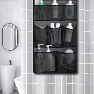 KIMBORA Hanging Mesh Shower Caddy – Dorm & Travel