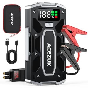 8000A Portable Car Jump Starter for All Gas/10.0L Diesel