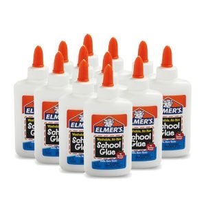 Elmer’s Liquid School Glue – Slime & Craft (12 Count)