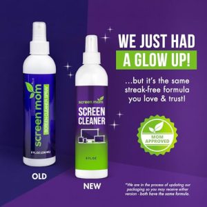 Screen Mom 8oz Cleaner Kit for TV, Laptop & Car Screens