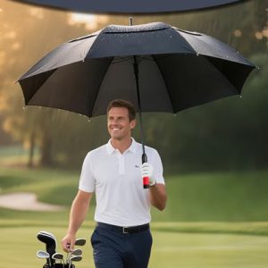 SIEPASA Golf Umbrella Large 68-Inch Auto Open Vented Windproof