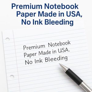 WritePads College Ruled Loose Leaf Paper – 4×150 Sheets