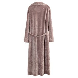 Richie House Women’s Soft Fleece Robe – Nude, Medium