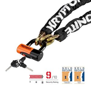 Kryptonite New York 1210 Chain Lock – Gold Security