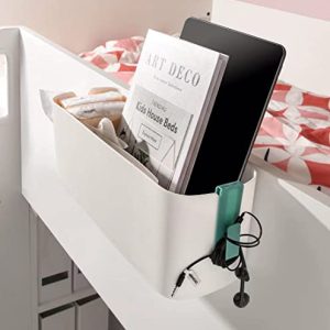 GWEOBZ Bedside Organizer Caddy for Dorms & Baby Beds