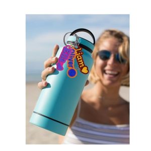 Custom Basketball Name Tag for Bottles & Bags