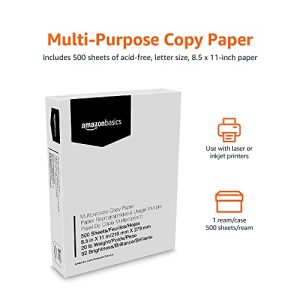 Amazon Basics Multipurpose Printer Paper – 500 Sheets