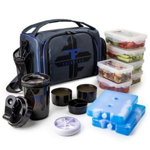 ThinkFit Insulated Lunch Box Kit - Portion Control & Fitness
