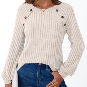 AUTOMET Women’s Cozy Long Sleeve Top – Fall/Winter Essentials