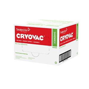 Diversey CRYOVAC Resealable Sandwich Bags - 500 Count