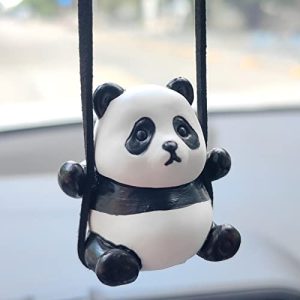 Cute Panda Car Mirror Hanging Ornament & Decor