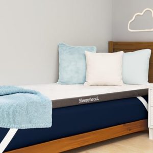 Sleepyhead Twin XL 2" Gel Memory Foam Mattress Topper