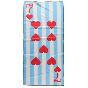 GEOMETRY Quick-Dry Micro-Loop Beach & Travel Towel
