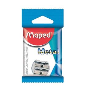 Maped Classic 2-Hole Metal Pencil Sharpener – Durable