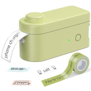 Makeid L1 Portable Label Maker – Multi-Width Tape