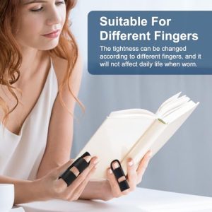 HLOES 5Pcs Adjustable Trigger Finger Splint Set