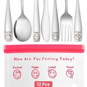 Etihub Kids Stainless Steel Silverware Set – Toddler Cutlery
