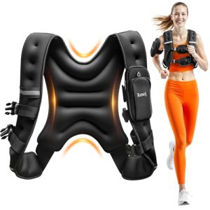Renoj Adjustable Weighted Vest for Fitness & Training