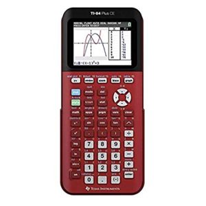 TI-84 Plus CE Color Graphing Calculator – Radical Red