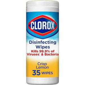 Clorox Disinfecting Wipes - Crisp Lemon, 35 Count