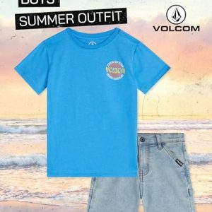 Volcom Toddler Boy Shorts Set – Graphic Tees & Denim