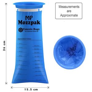 MP MOZZPAK Vomit Bags – 24 Pack, 1000ml, Leak-Proof