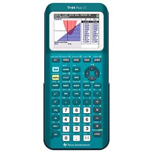 TI-84 Plus CE Color Graphing Calculator – Teal Metallic