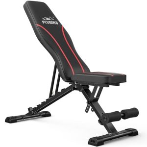 FLYBIRD Adjustable Utility Weight Bench – Full Body Workout