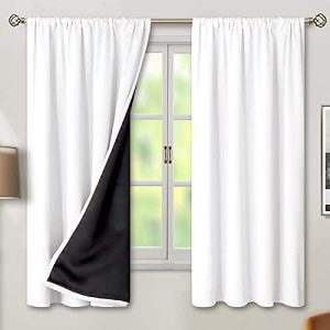 BGment 100% Blackout Curtains - Double Layer, Noise Reducing