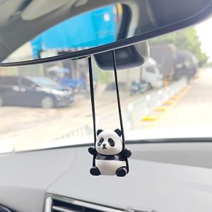Cute Panda Car Mirror Hanging Ornament & Decor