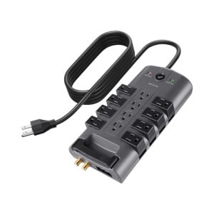 Belkin Surge Protector Power Strip – 12 Outlets, 4320 Joules