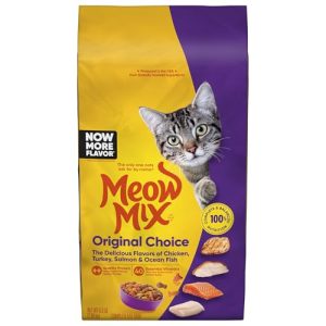 Meow Mix Original Choice Dry Cat Food – 6.3 lb Bag